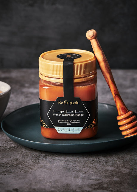 French Mountain Honey - Mountain Honey - rich antioxidant - improve immunity - be organic - beorganic - natural heal - بي أورجانيك - تقوية المناعة - عسل معجزة الشفاء - علاج طبيعي - مضادات الأكسدة - المناعة - عسل جبلي فرنسي - عسل جبلي