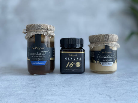 Teacher Care Package - Male - Be Organic - Honey