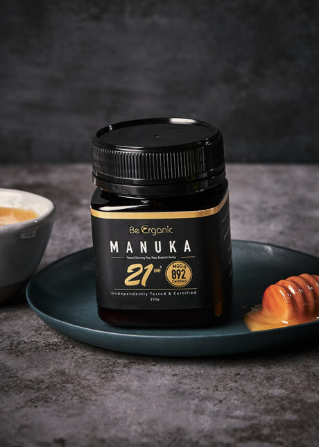 New Zealand UMF 21+ Manuka Honey - Manuka Honey - rich antioxidant - improve immunity - be organic - beorganic - natural heal - بي أورجانيك - تقوية المناعة - عسل معجزة الشفاء - علاج طبيعي - مضادات الأكسدة - المناعة - نيوزيلندا UMF 21+ عسل مانوكا - عسل المانوكا