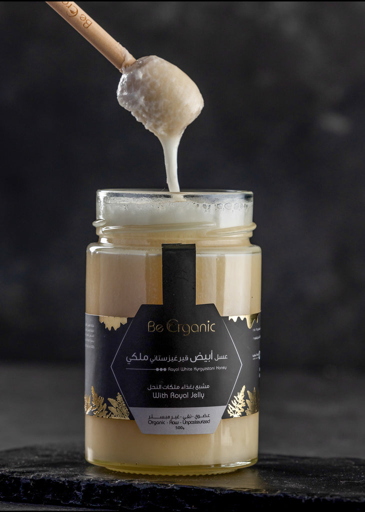 Royal White Kyrgyzstani Honey - 500g - Be Organic